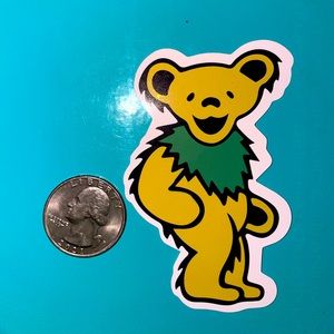 🔴4/$10 stickers (1) Grateful Dead Sticker